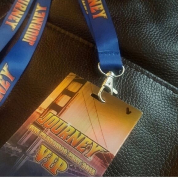 Black Journey Band Tee and VIP Pass Keychain Collectible - Picture 8 of 14